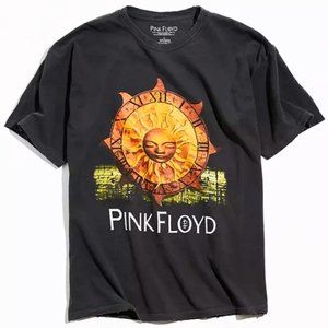 Pink Floyd 1994 Tour Sun Dial Washed Black Band T-Shirt